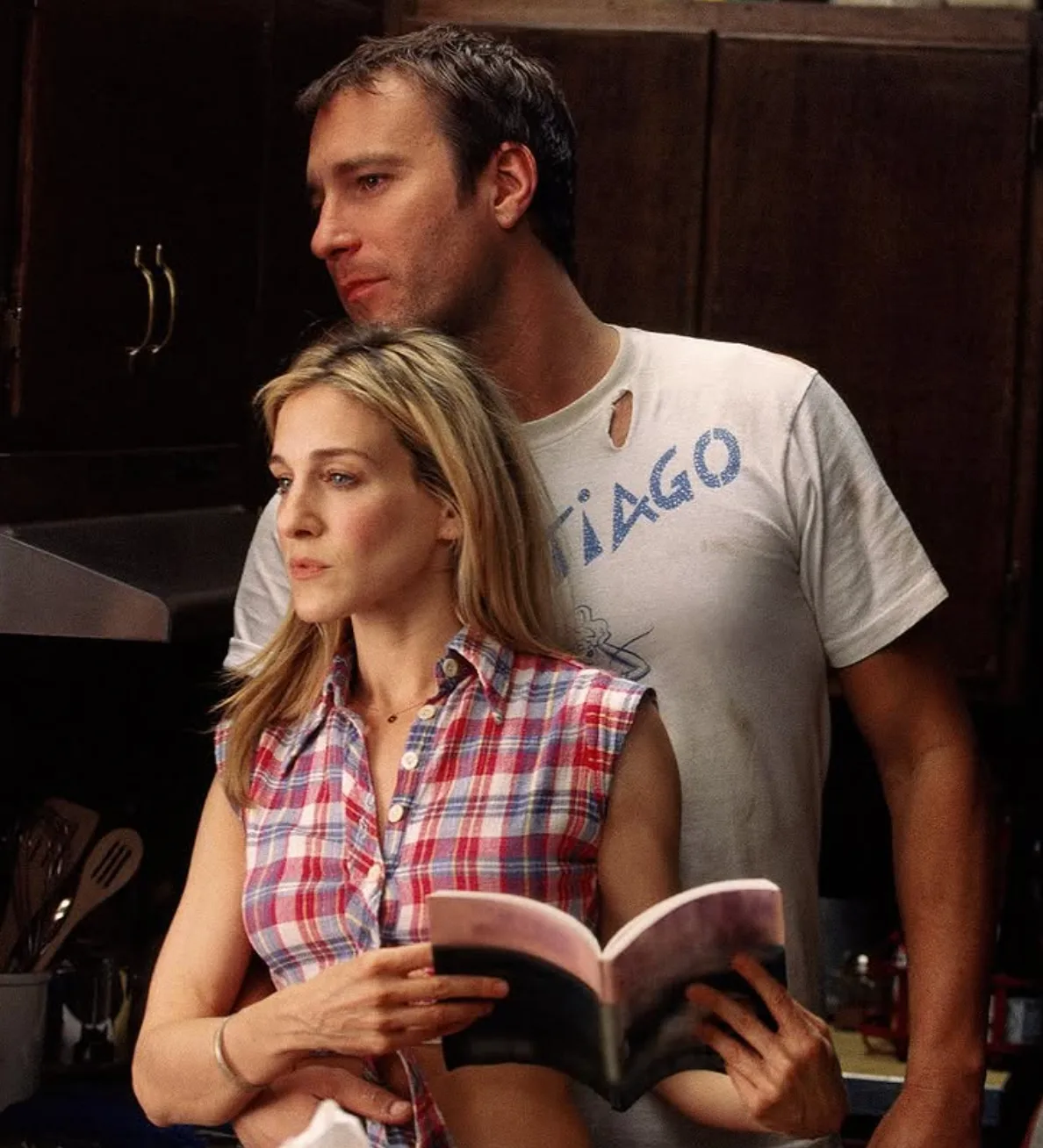 Carrie Bradshaw and Aiden Shaw